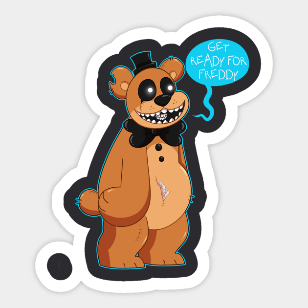 Ready For Freddy Sticker by FrankenPup